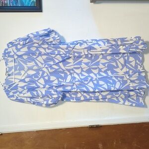 Plus size wrap dress